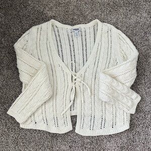RSQ Tilly’s tie front knit sweater